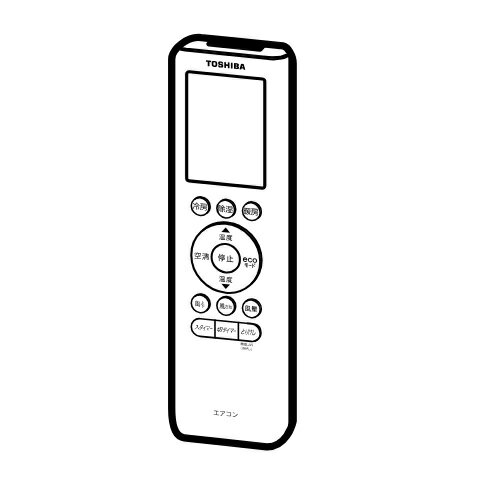 東芝 TOSHIBA エアコン リモコン 43066122