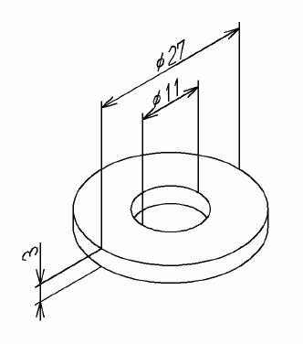 TOTO 水石けん入れ操作部 弁座パッキン TH91226H