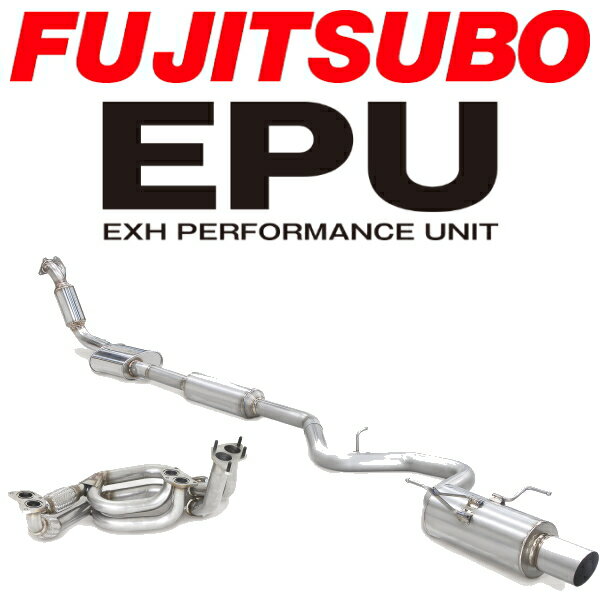 FUJITSUBO EPUパフォーマンスユニットマフラーCBA-VABスバルWRX STI TYPE RA-R H30/7～R1/5【代引不可・個人宅配送不可】