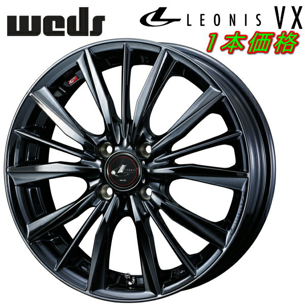 Weds LEONIS VX ۥ1ܲ ֥å᥿륳I5.0-16 4/PCD100 󥻥å+45Բġ