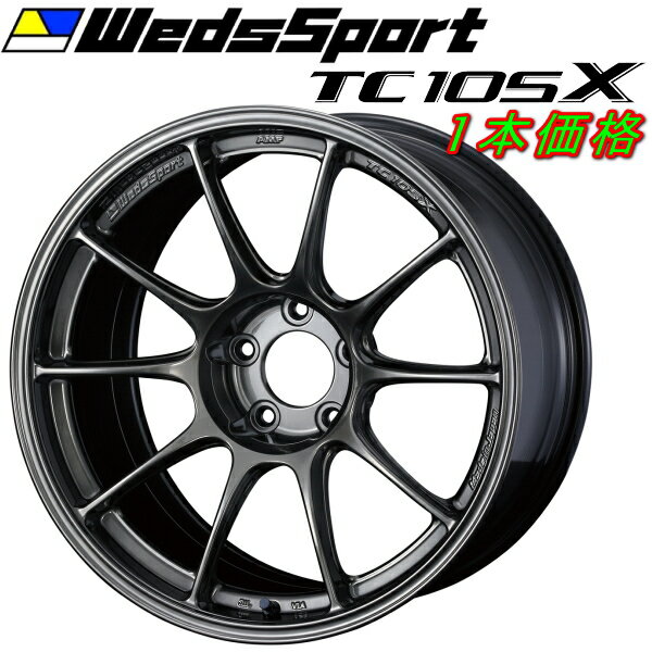 WedsSport TC105X ۥ1ܲ EJ10.5-18 5/PCD114.3 󥻥å+12Բġ