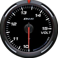 Defiレーサーゲージ白60φ電圧計