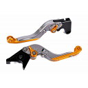 SPEEDRA(スピードラ) アジャストレバー 可倒延長式(レバー/マットチタン アジャスター/マットゴールド エクステンション/マットレッド) LVGM084TM-GDRD バイク(2)