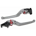 SPEEDRA(スピードラ) アジャストレバー 3D可倒式(レバー/マットチタン アジャスター/マットチタン) LVDM089TM-TM バイク(2)