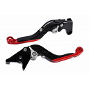 SPEEDRA(スピードラ) アジャストレバー 可倒延長式(レバー/マットブラック アジャスター/マットシルバー エクステンション/マットシルバー) LVGM089BK-SRSR バイク(2)