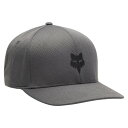 FOX RACING(フォックスレーシング) フォックスヘッド テック フレックスフィットハット スチールグレー L/XL C0656 バイク その他アパレル関...