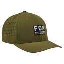 FOX RACING(フォックスレーシング) ノンストップ テック フレックスフィットハット オリーブグリーン L/XL C0664 バイク その他アパレル関連