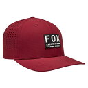 FOX RACING(フォックスレーシング) ノンストップ テック フレックスフィットハット ラストブラウン S/M C0667 バイク その他アパレル関連