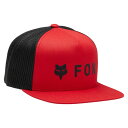 FOX RACING(フォックスレーシング) アブソリュート メッシュ スナップバックハット メッシュ フレイムレッド C0671 バイク その他アパレル関連