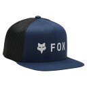FOX RACING(フォックスレーシング) ユース アブソリュート メッシュ スナップ バックハット ミッドナイト C0684 バイク その他アパレル関連