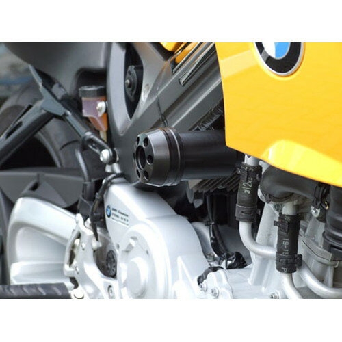 P&A International(パイツマイヤーカンパニー) ダンパー機能付き クラッシュパッド X-Pad BMW用 ブラック 41BM03KS バイク 外装 スライダー・ガード