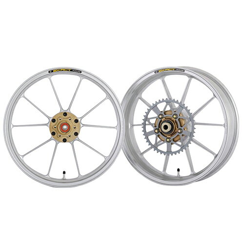 ADVANTAGE EXACT(アドバンテージ イグザクト) EXACT RACING10 フル鍛造マグネシウムホイール シルバー 5410R-K013-SS バイク