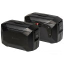 HEPCO&BECKER(ヘプコ&ベッカー) ハードサイドケース Xcore/エックスコア 左右セット ブラック 610-295-0001 バイク サドルバッグ...