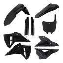 ACERBIS(アチェルビス) PLASTICフルキット ブラック CRF250R/CRF450R AC-26547BK バイク 外装セット