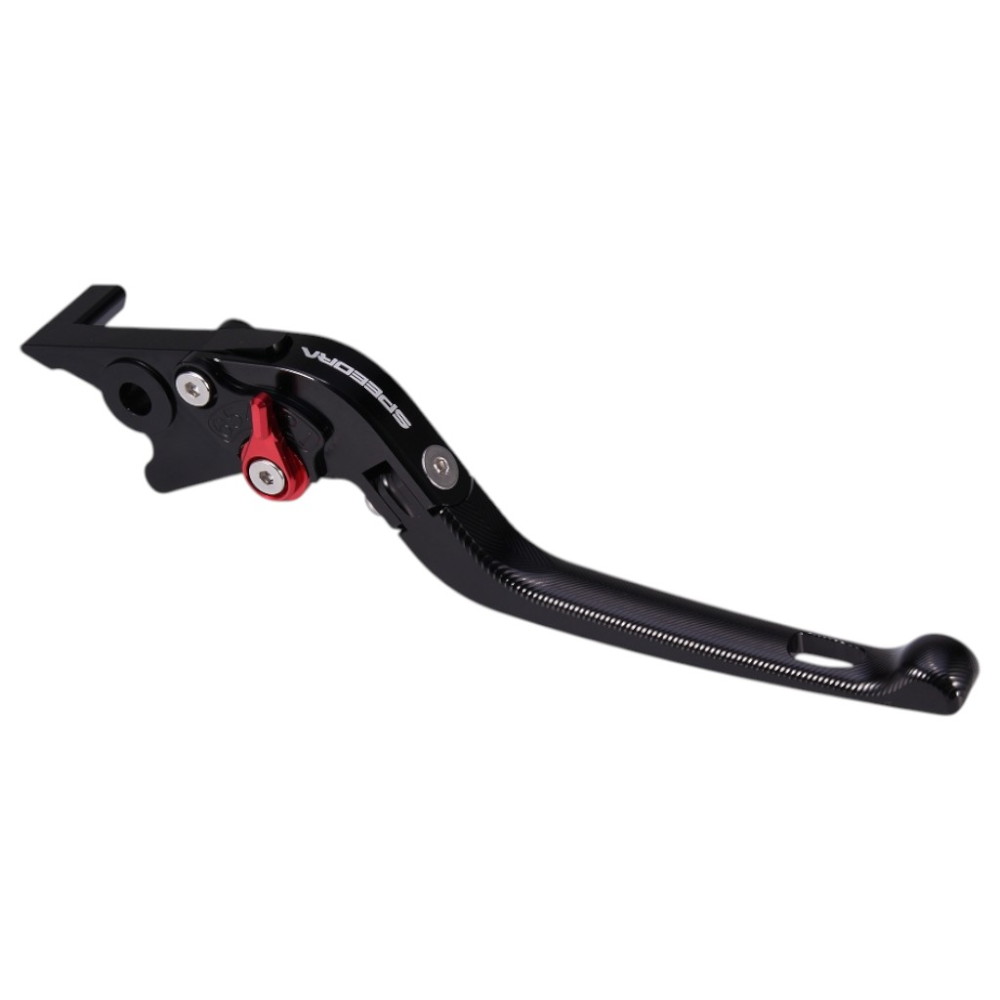 SPEEDRA(スピードラ) アジャストブレーキレバー 3D可倒式(レバー/ブラック アジャスター/レッド) HONDA用 LVDG082BK-RD バイク