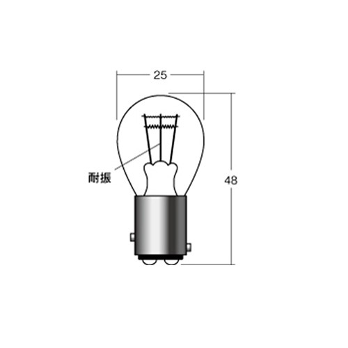 MH Х 󥫡ơ B3407H 12V21/5W HD BAY15D B-3407H