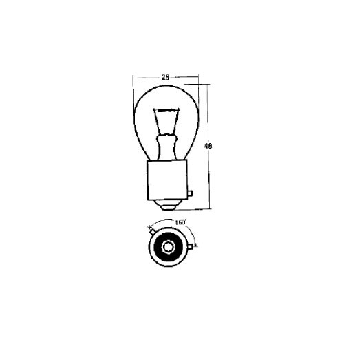 スタンレー STANLEY 自動車 ウィンカー球 A4958 24V21W アンバー