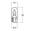 MH Х ᡼ BWB12 12V3.4W å(W2.19.5d) B-WB12