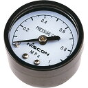 SK11(エスケーイチイチ) 圧力計 40mm 裏ネジ APG-2 コンプレッサー