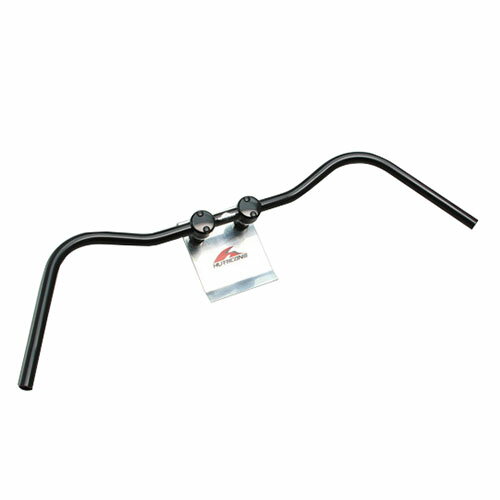 HURRICANE ワイドローオールド2型 ハンドル ブラック HB0176B-01 バイク ハンドルバー