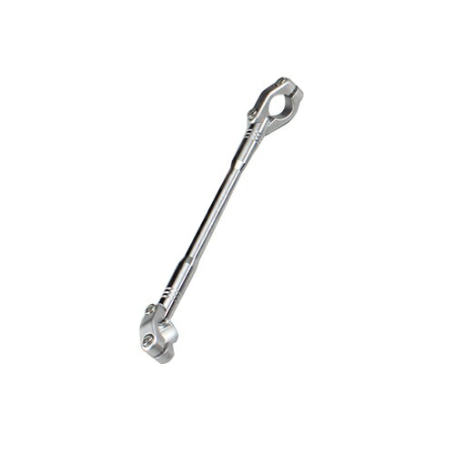 HURRICANE HB0688C ハンドルブレース Sサイズ クロームメッキ&シルバー バイク