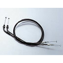 HURRICANE(ハリケーン) HB6113 ロング スロットルケーブル W ブラック バイク