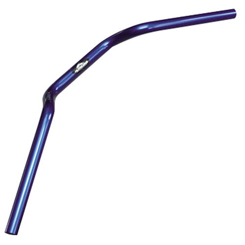HURRICANE コンチ4型 ハンドル ブルーアルマイト HB0208BU バイク ハンドルバー
