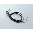 HURRICANE(ハリケーン) HB6520 ロング スロットルケーブル W ブラック バイク