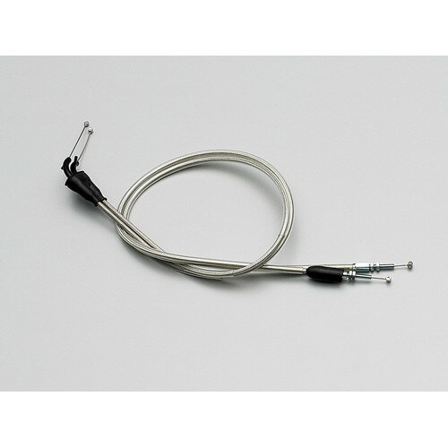 HURRICANE HB6380M ロング スロットルケーブル W ステンレスメッシュ バイク