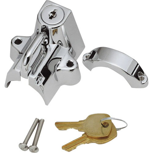 KIJIMA(キジマ) ヘルメットロック メッキ 303-1513 バイク