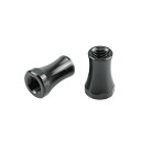 KIJIMA(キジマ) スターマインシャフトカラー STD2 27.5mm ブラック 2個セット 217-5020 バイク 電装
