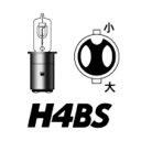 M＆H バイク ヘッドライト球 H4BS 12V35/35W BA20D VN(S2イエローヴィーナス) 203 VN
