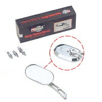 NTB MRD-2001R ミラー ハーレー用 右 メッキ バイク