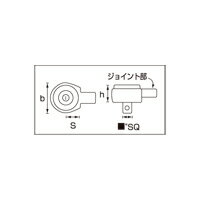 STAHLWILLE(スタビレー) トルクレンチ差替ヘッド 1/2sqラチェット 735/10