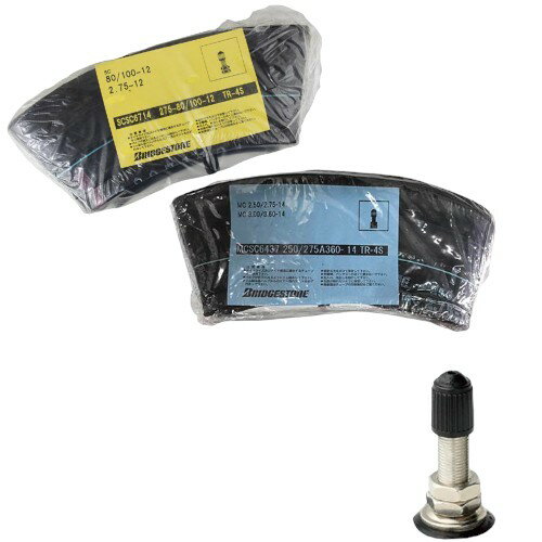 BRIDGESTONE チューブ 4.60-17、100/90-17 TR4 MCSC8054 バイク