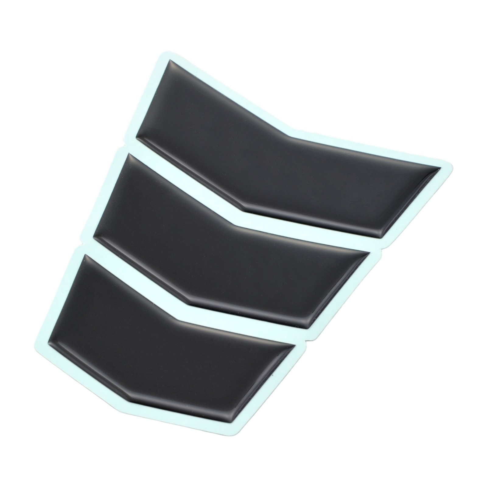 DAYTONA タンクパッド(3ピース)Lサイズ ブラック 94873 バイク 外装