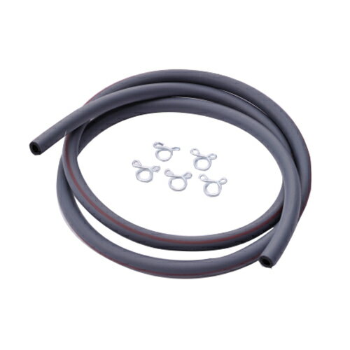 DAYTONA 耐油ゴム系ガソリンホース 内径4mm/外径8mm/長さ1m 96460 バイク ガソリン・燃料・フューエル..