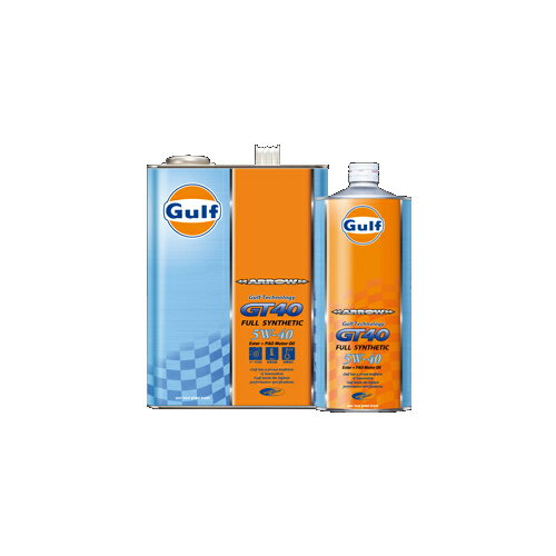Gulf Gulf󥸥󥪥 ARROW GT40 5W-40 4L 3 AG5W40-4L ư ѥ󥸥󥪥