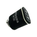 KN企画(ケーエヌキカク) エアフィルター STAGE6 ダブルレイヤー LARGE 70mm ブラック SG6-FILTER-12-BK バイク