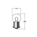 M&H(エムアンドエイチ) A7514 12V10W BA9S 2個入りパック バイク ウィンカー・テール球