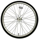 エナジープライス 前輪リム完組ハブダイナモ付(E2端子) 24×1 3/8 アルミリム 自転車 完組ホイール