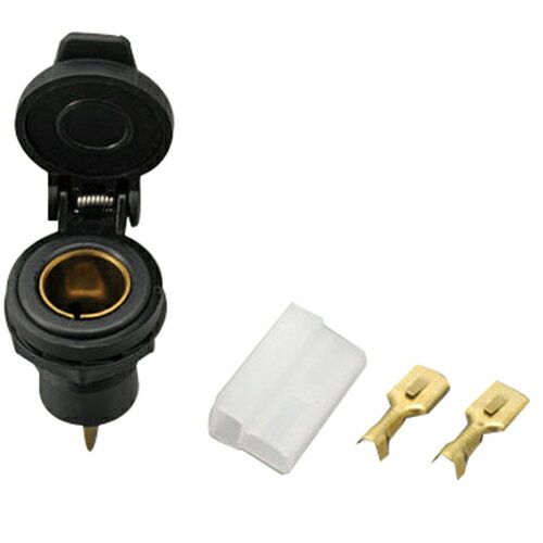 DAYTONA ヘラタイプシガーソケットメス側 96234 バイク 電装