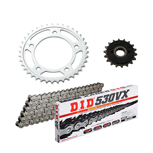 DID(大同工業) チェーン&前後スプロケット スチール 3点交換セット CB1100 Type1/2 DH-11 バイク 駆動系セット