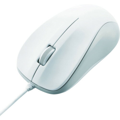 ELECOM(エレコム) USB光学式マウス(Mサイズ)ホワイト M-K6URWH/RS 事務用品