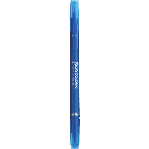 トンボ鉛筆 文房具・コピー用紙 水性サインペンプレイカラーK 青 WS-PK15