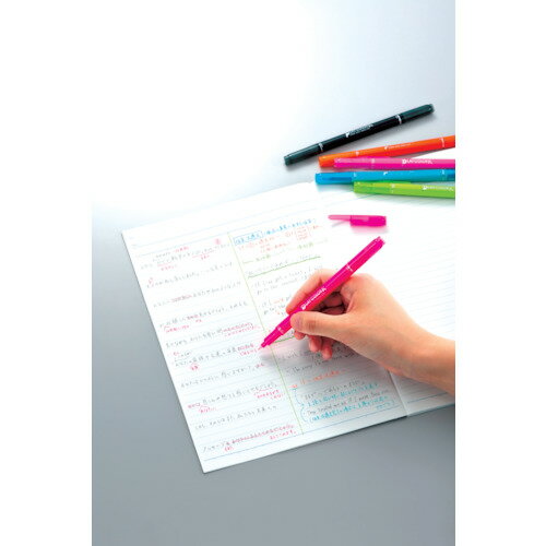 トンボ鉛筆 文房具・コピー用紙 水性サインペンプレイカラーK 青 WS-PK15