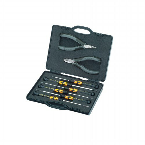 KNIPEX(クニペックス) 002018ESD エレクトロニクスプライヤーセット