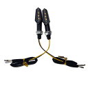 エナジープライス LEDウィンカー リーフタイプ ブラック バイク