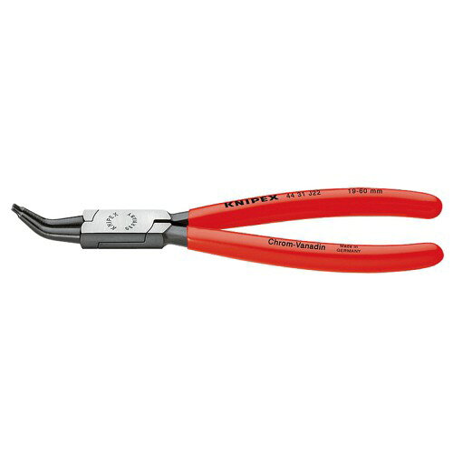KNIPEX(クニペックス) 4431-J42 穴用スナップリングプライヤー 45°