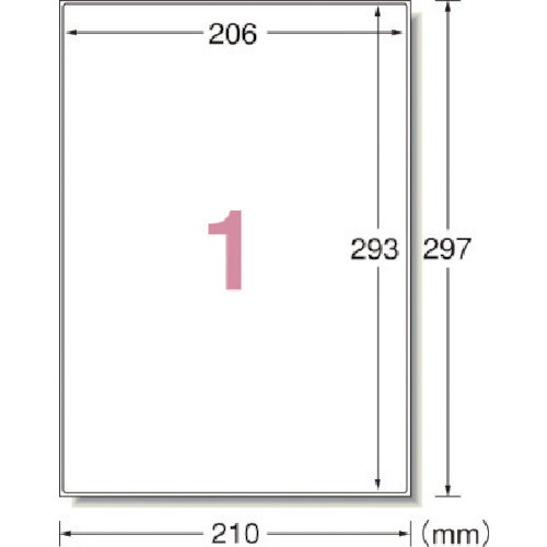 3M エーワン 屋外用サインラベル(レーザー)油面用ツヤ消し・ホワイト1面 5枚 31076 店舗用品 POP・ディスプレイ用品